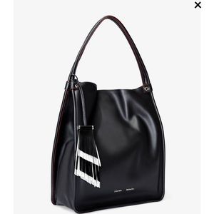 PROENZA SCHOULER Black Calfskin Shoulder Bag